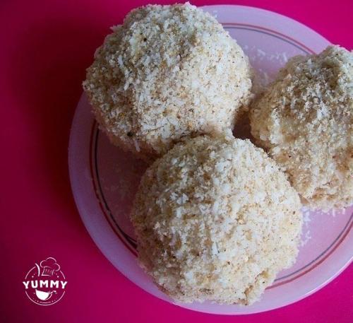 Клубничное рафаэлло.  Ингредиенты: