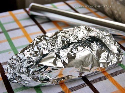 Простая закуска - хрустящий батон с сыром и чесноком. 07