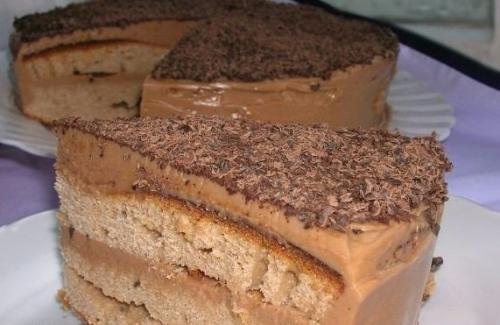 Торт Прага.  Ингредиенты: