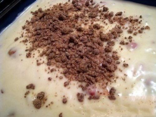 Супер пышный кекс на кефире. 03