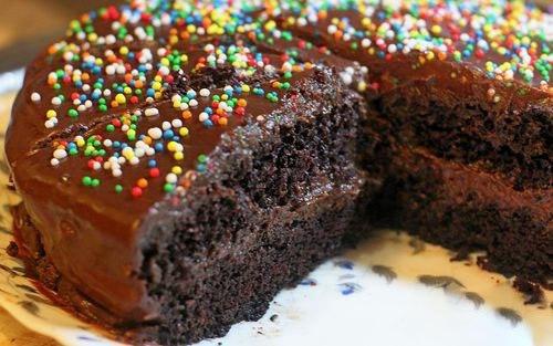 Шоколадный торт.  Время приготовления: