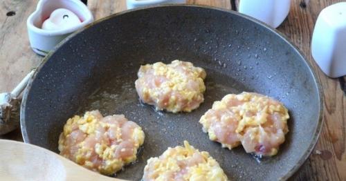 Очень нежные куриные котлетки с сыром. 02 Очень нежные куриные котлетки с сыром. 02