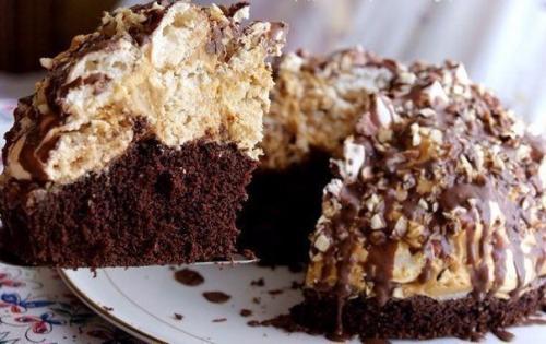 Домашний трюфельный торт.