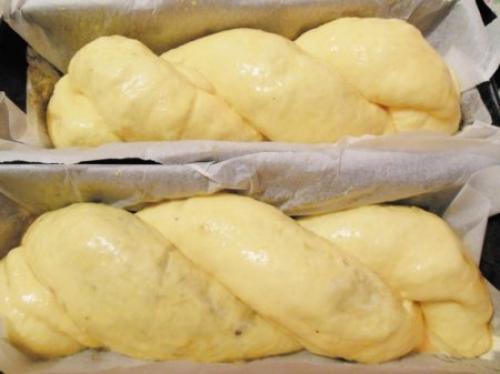 Пасхальная плетенка с шоколадом. 05