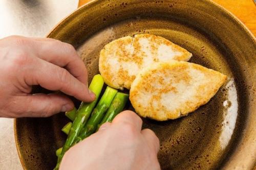 Котлеты из судака с польским соусом. 08