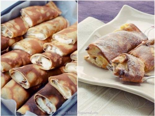 Австрийские блинчики с творогом.