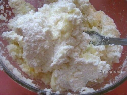 Кекс творожный. Просто божественная идейка к чаю? 04