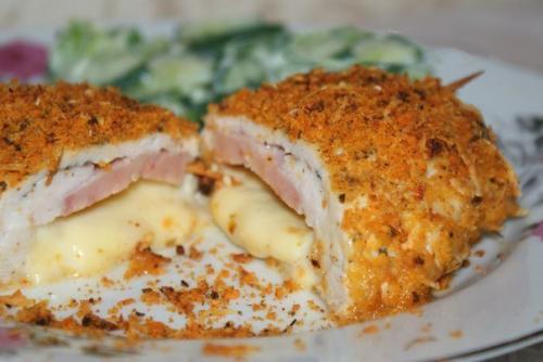 Шницель Кордон БЛЮ?