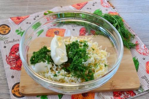 Красивая закуска из перцев и сыра. 01 Красивая закуска из перцев и сыра. 01