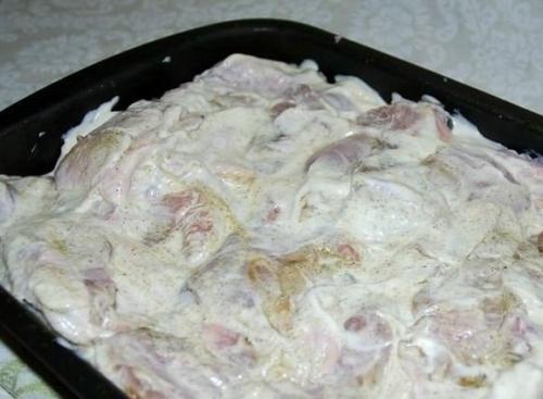 Вкусный диетический обед без хлопот: курица, запеченная с гречкой. 03