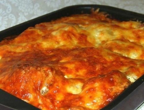 Вкусный диетический обед без хлопот: курица, запеченная с гречкой. 05