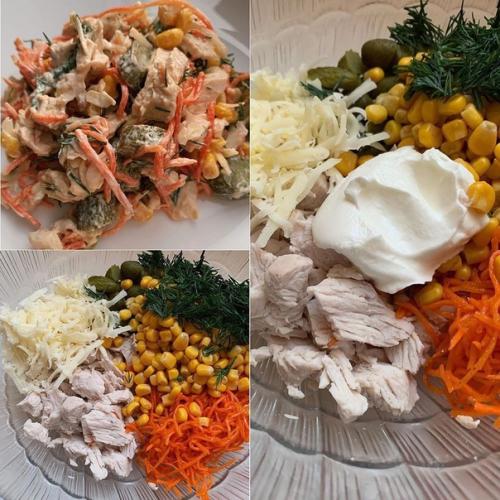 Вкусный салатик безумно.