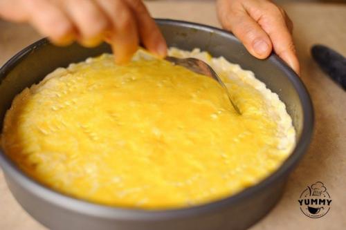 Нежный лимонный пирог. 05