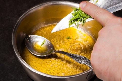 Котлеты из судака с польским соусом. 06