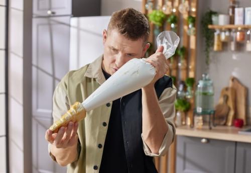 Рецепт трубочек с кремом. 07 Рецепт трубочек с кремом. 07