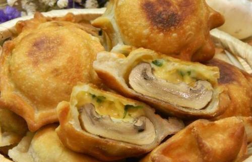 Пирожки Грибные Бомбочки.