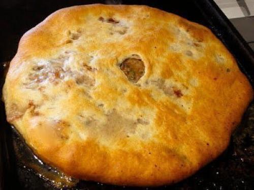 Осетинские пироги с мясом. 07