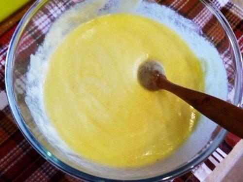 Простой рецепт манника на кефире. 02