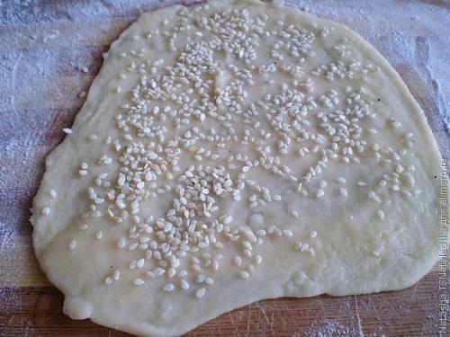 Сырные трубочки с кунжутом. 03