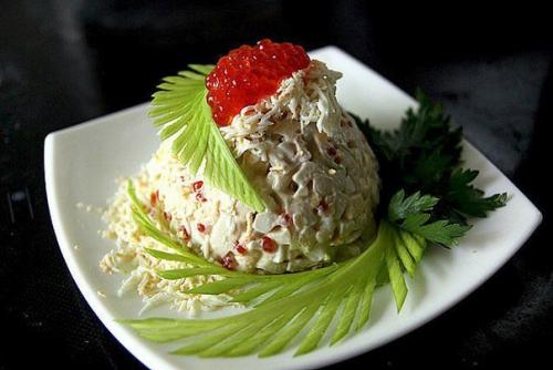 Рецепты с кальмарами. Салаты с кальмарами топ - 9 замечательных рецептов.