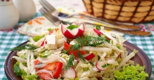 Топ - 10 салатов с редисом. 09