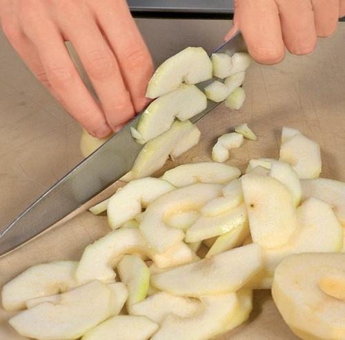 Пирог с грушами и шоколадом. 04 Пирог с грушами и шоколадом. 04