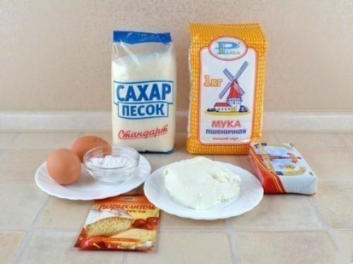 Нежные мягкие творожные кексы. 01