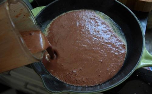 Ароматные шоколадные блины. 04