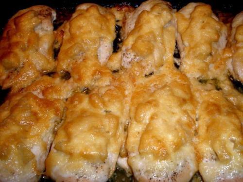 Куриные грудки с ананасом?
