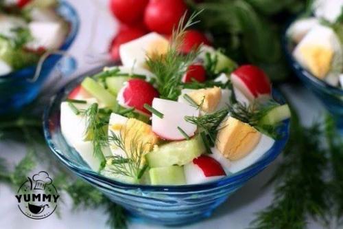 Топ - 10 салатов с редисом. 02