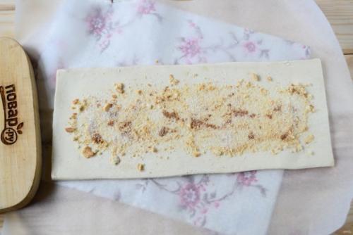 Самый простой яблочный штрудель. 02 Самый простой яблочный штрудель. 02