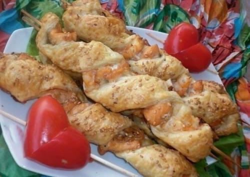Рыбные шашлычки?   Ингредиенты: