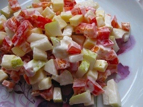 Салат Италия.  Ингредиенты: