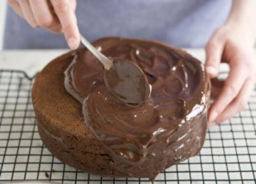 Шоколадная глазурь для торта. 01