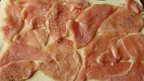 Куриные рулетики.  Ингредиенты: 05