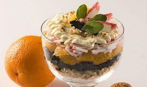 Салат Чёрная Курица.