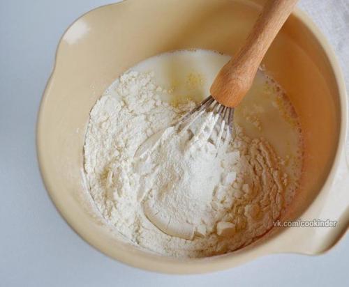 Сырные блины с укропом. 01