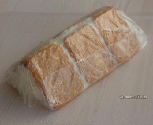 Нежный десерт без выпечки Творожный Домик. 07