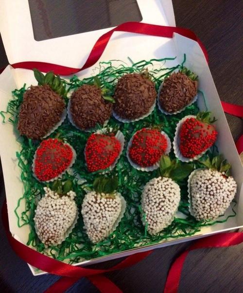 Сладкие подарочки от нашей подписчицы.