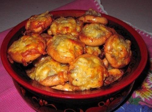 Фаршированные бублики.  Ингредиенты: