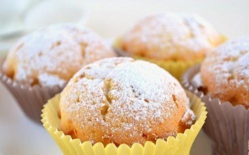 Нежные мягкие творожные кексы.