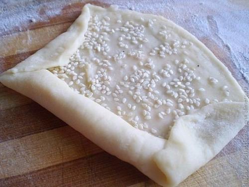 Сырные трубочки с кунжутом. 04