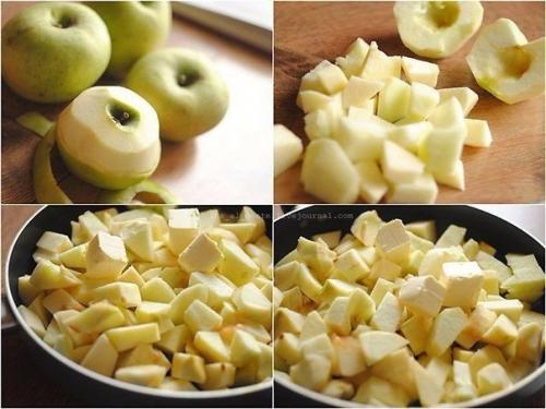 Французская яблочная шарлотка. 02