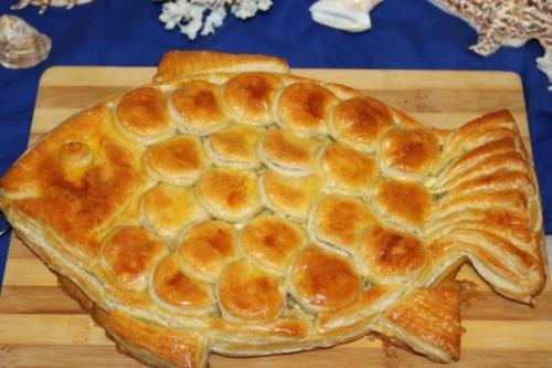 Пирог Золотая Рыбка. Пирог Золотая Рыбка.