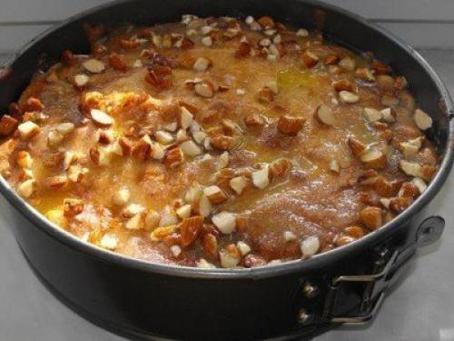 Мокрый яблочный пирог. 04