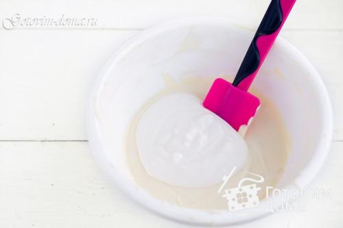 Мусс с белым шоколадом Ваниль - Базилик. 07