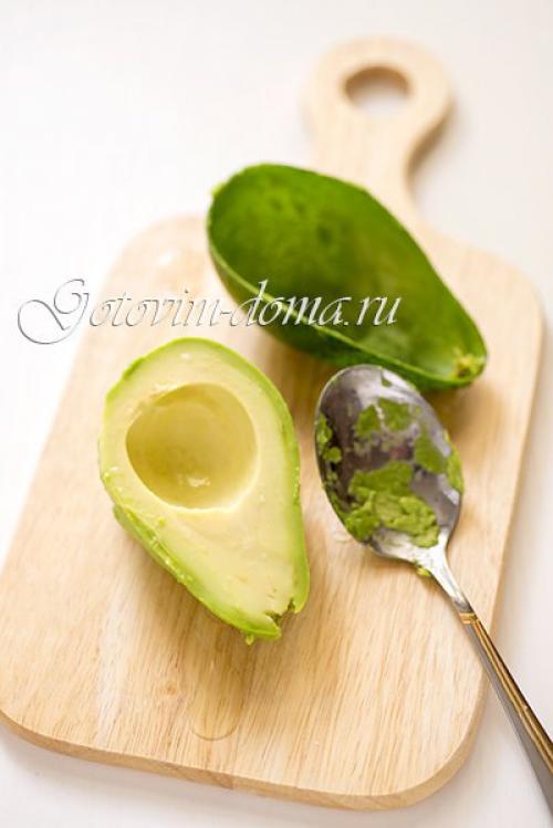 Брускетта с гуакамоле и креветками. 04