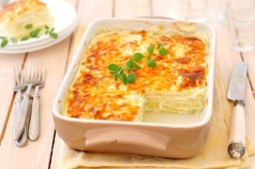 Лазанья из кабачков.