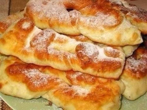 Таратушки на кефире.