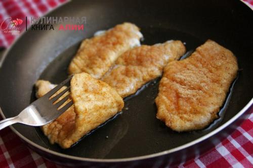 Куриное Филе в сухарях с картофельным пюре - очень нежное (для детей). 05